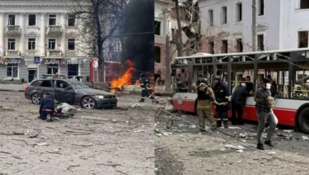 Rusya’dan Ukrayna’ya balistik füze saldırısı