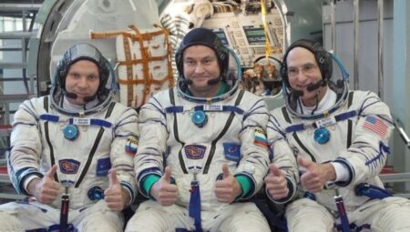 ‘Soyuz MS-26’ uzay aracı Dünya’ya döndü