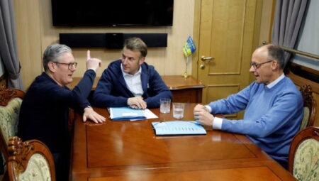 Almanya, Fransa, İngiltere ve Polonya liderlerlerinden Kiev’e çıkarma