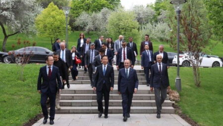 Çin Halk Cumhuriyeti Ulusal Halk Kongresi’den TBMM’ye ziyaret