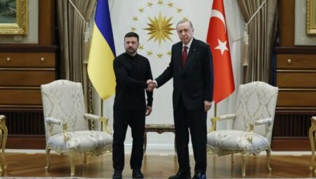 Cumhurbaşkanı Erdoğan Volodimir Zelenskiy ile görüştü