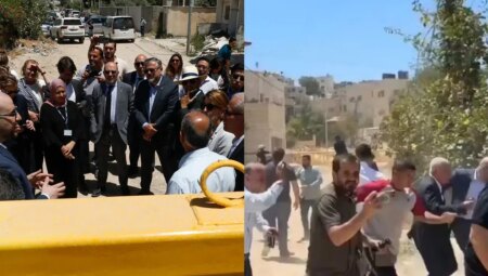 İsrail askerlerinden, diplomatlara “uyarı” ateşi