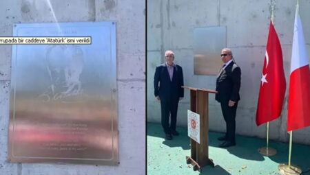 Malta’daki bir caddeye Gazi Mustafa Kemal Atatürk’ün ismi verildi