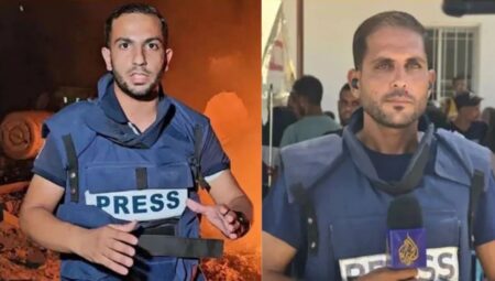 Gazze’de ‘basın’ çadırına taarruz: 4 gazeteci hayatını kaybetti