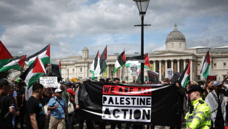 Londra’da ‘Palestine Action’ aksiyonuna yüzlerce gözaltı