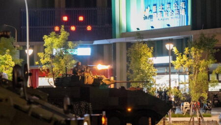 Tayvan’da savaş senaryosu: Tatbikatlar, başşehir sokaklarında