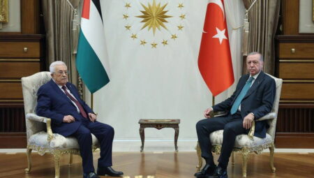Erdoğan ile Abbas, Ankara’da bir ortaya geldi