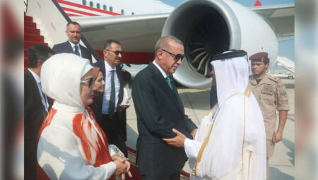 Erdoğan, kritik tepe için Katar’a gitti