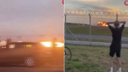 F-16 savaş uçağı yere çakıldı: O manzaralar ortaya çıktı