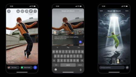 Instagram’daki öykü kısmına yeni yapay zeka araçları getiriliyor