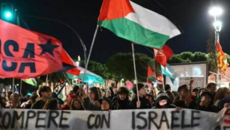 İtalya’da Global Sumud Filosu’na saldırıyı protesto için genel greve gidildi
